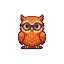 owl pixel sprite